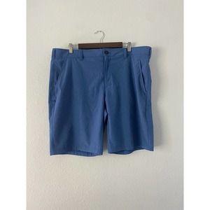 Under‎ Armour Heat Gear Mens Shorts Size 40 Fitted Blue